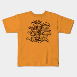 Oyster Mushrooms Kids T-Shirt